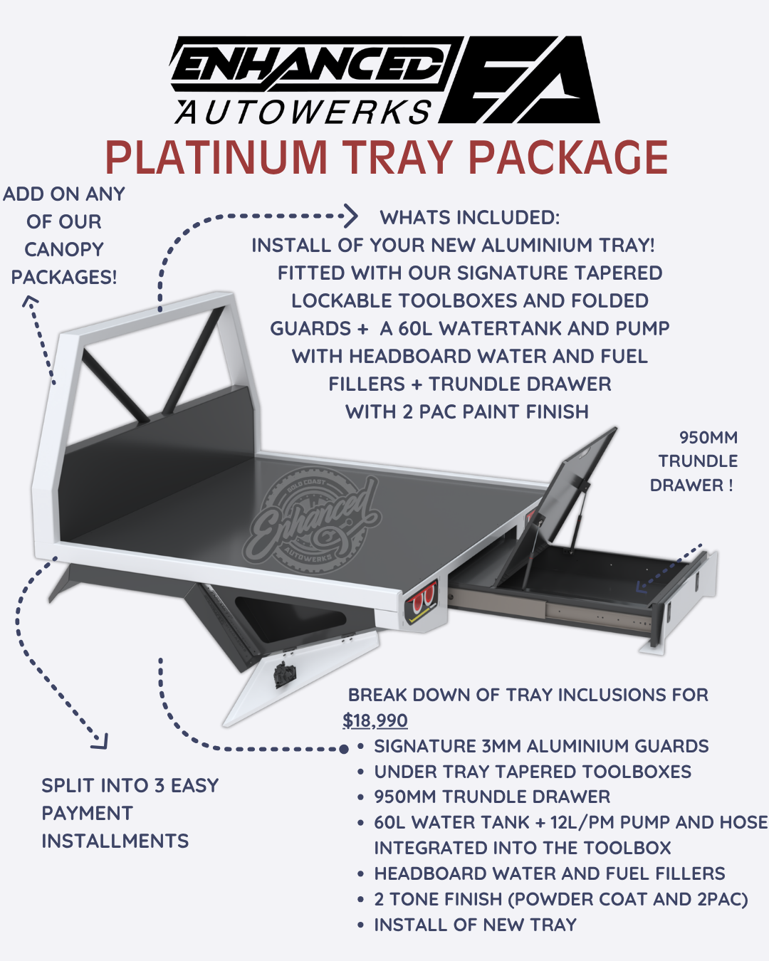 Platinum Tray Package
