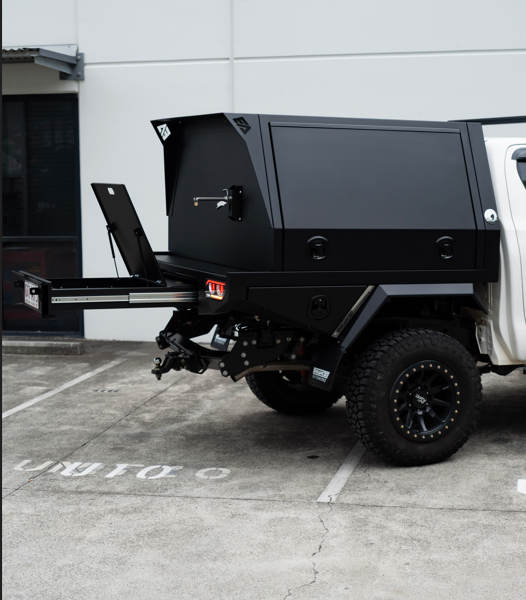 Toyota Hilux custom tray build by Enhanced Autowerks